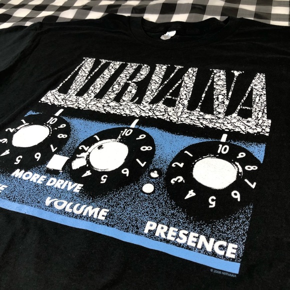 Nirvana Kurt Cobain 2006 Equalizer More Drive Tee - Picture 2 of 5